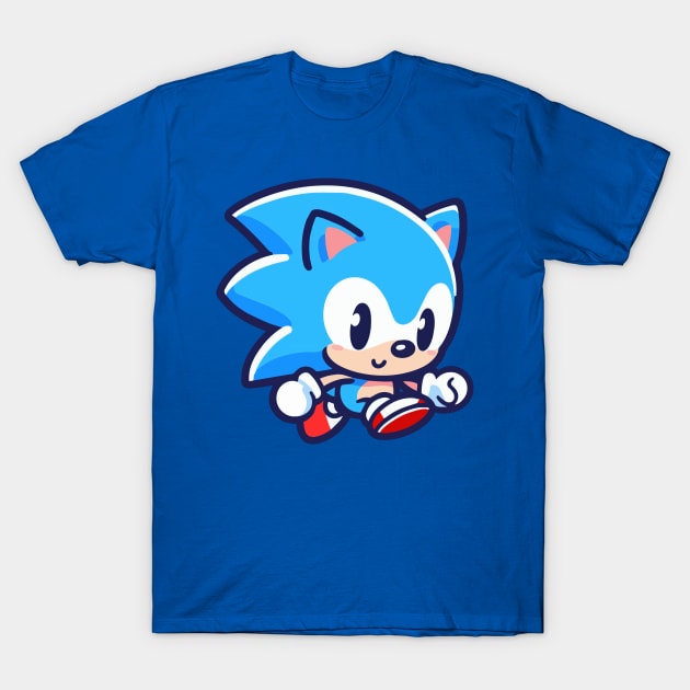 Sonic The Hedgehog T-Shirt by Riot! Sticker Co.
